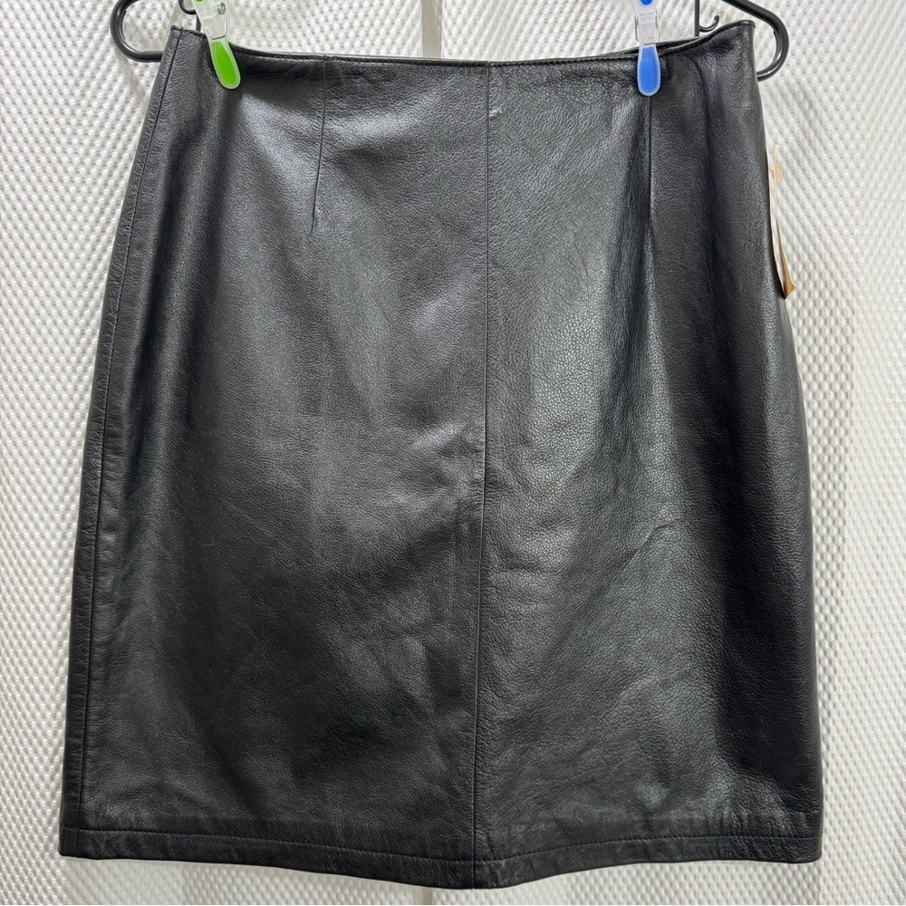 Leather skirt